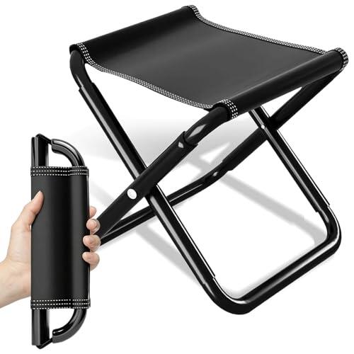 DIANLIANG Taburete Plegable Portatil Camping Silla Plegable Ligera Asiento Plegable Pequeña Portatil
