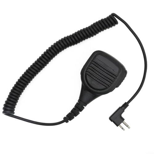 ComfyHarbor Micrófono de altavoz PMMN4013A para Motorola CP200 PR400 BPR40 DTR650 GP3188, micrófono de cancelación de ruido de alta sensibilidad con conector de 3,5 mm y botón PTT, negro