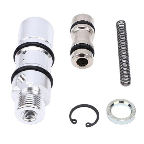 Elprico Kit de Reparación de Bomba de Freno Trasero, Alta Compatibilidad y Materiales Duraderos para Softail Rocker C FXCWC, Mejora la Seguridad en la Carretera, 1 Kit