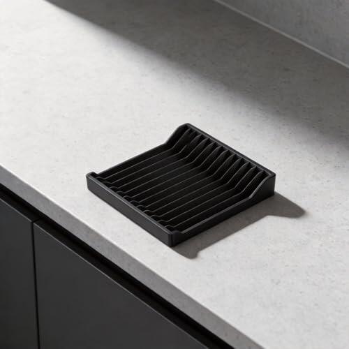 Zenllihome Torre de almacenamiento, para organizador de discos DVD, estante compacto, estante de ahorro de espacio, soporte de escritorio, soporte de disco de plástico, pantalla de colección de música