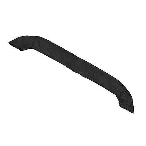 Aramox Bimini Cubierta de Repuesto Superior Tela Oxford Toldo para Barco Lona con Mangas con Cremallera Protección contra la Lluvia UV Plegable Parasol de 4 Proas para Botes Kayaks Canoas