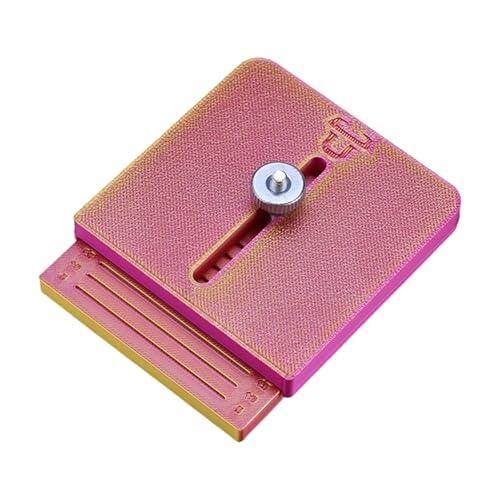Herramienta multiusos para cortar bordes de láminas de muebles, placa de guía pequeña, bordes de lámina de muebles, corte preciso