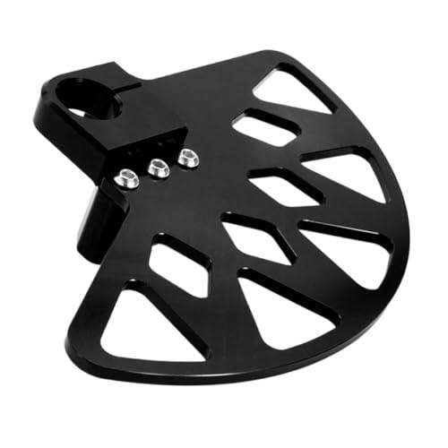 Protector de Disco de Freno Delantero de Aluminio Compatible con CRF300L CRF 300L 2021 2022(Black)