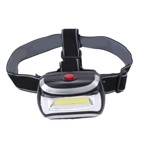 Ausla Linterna Frontal de 800 Lúmenes, Foco y Reflector Equipado con una Diadema Elástica, para Acampar, Hacer Senderismo, Correr y Realizar Reparaciones