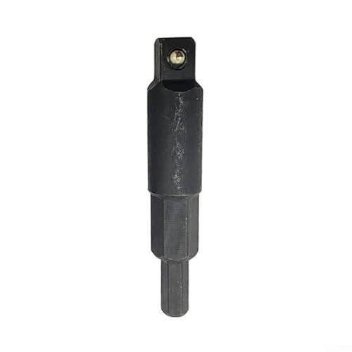 Ableholy Llave de servicio de trinquete para válvula de aire acondicionado de 3/16 pulgadas, 1/4 pulgadas, 5/16 pulgadas, 3/8 pulgadas, herramienta de refrigeración cuadrada hexagonal con adaptador