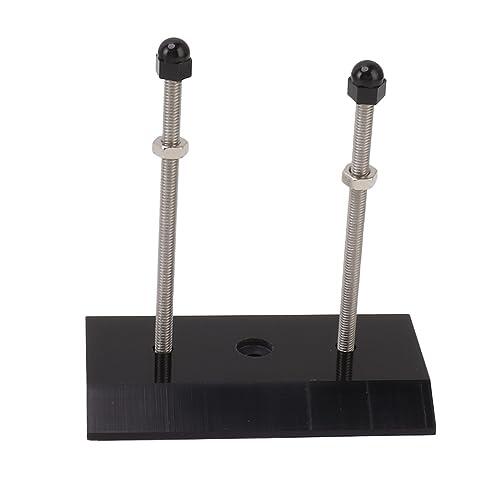 CHICIRIS Percha para Monopatín, Suspensión Vertical Acrílica Duradera para Almacenamiento de Exhibición en Sala de Estar, Dormitorio, Garaje, 1 Unidad (Black)