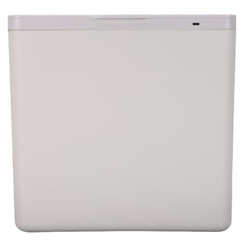 HUSHUI Bote de Basura con Sensor de Movimiento con Tecnología Avanzada de Sensor Inteligente Operación sin Contacto para la Sala de Estar de la Oficina en Casa 13L Blanco