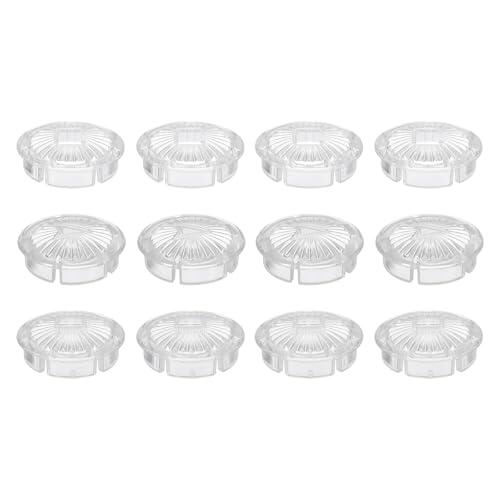 Renueva tus grifos fácilmente con los botones índice transparentes QUARKZMAN de 3/4"