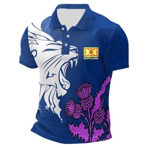 Polo de Manga Corta: Confort y Estilo Escocés