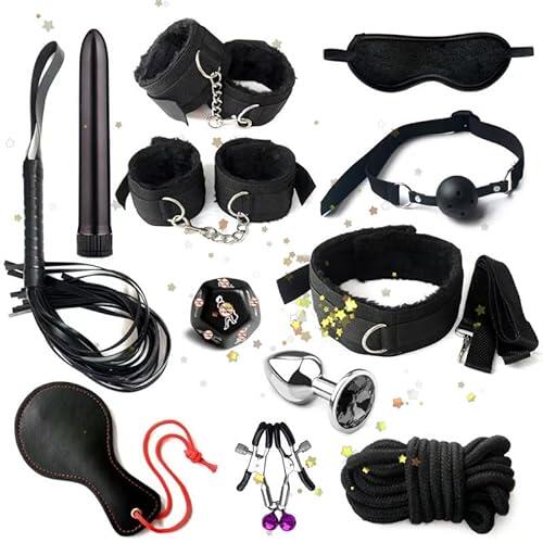 Conjunto De Entrenamiento De Nylon De 12 Piezas, Conjunto Multifuncional Para Reuniones Familiares - Accesorios De Entrenamiento - D-2 (Negro)