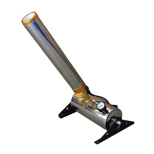 Máquina de cañón de confeti con control remoto, 150W de disparo automático Confetti Blaster para bodas Fiestas Escenario Espectáculos, ángulo ajustable de alta alcance decoración de la celebración