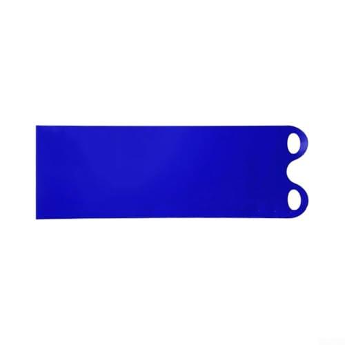 Trineo de nieve para niños y adultos fabricado con plástico resistente adaptado al frío para fiabilidad y rendimiento estacional a largo plazo (azul: 137 cm)