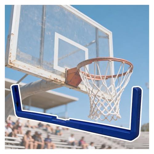 Acolchado de tablero de baloncesto, almohadilla de borde absorbente de golpes que protege a los jugadores y el tablero de abolladuras, para uso en interiores y exteriores