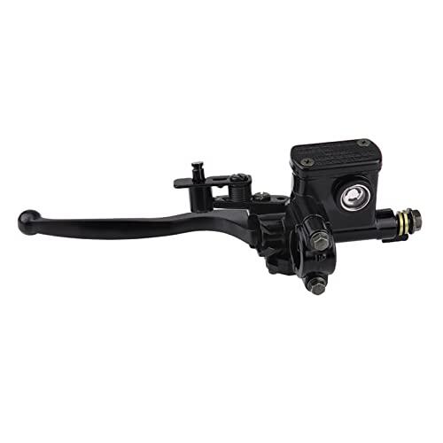 Yctze Cilindro Maestro de Freno Cilindro Maestro de Freno Bomba de Palanca Palanca de 7/8 22 Mm Delantero Izquierdo Aleación de Aluminio Negro para Dirt Bike