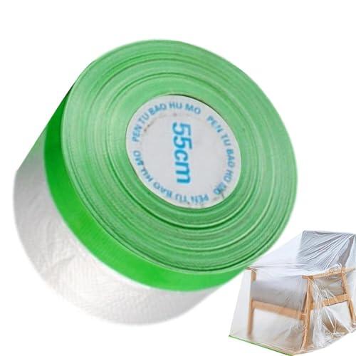 Cinta De Enmascarar | Adhesivo Protector Y Remoción Limpia | Cinta de Enmascarar para Manualidades y Bricolaje | para interiores y exteriores, decoración, muebles, paredes, coches, dibujo y bricolaje