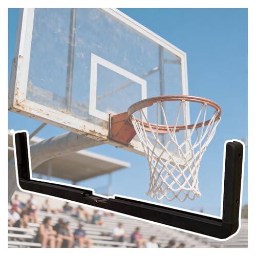 Acolchado de tablero de baloncesto, protector de borde absorbente de golpes, evita abolladuras y lesiones, uso en interiores y exteriores