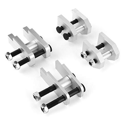 Keenso Kit de Elevación de 2 Pulgadas, Accesorio para ATV de Aluminio Mecanizado con Amortiguador de Gas, Compatible con Rhino 450 660 700 2004-2009.