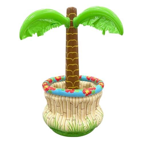 Hinchable Contenedor De Hielo En Material PVC con Forma De Palmera