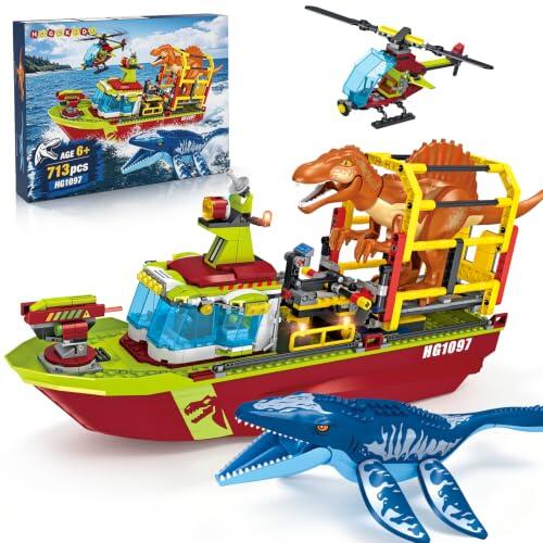 Aventuras Jurásicas en alta mar: Análisis del set HOGOKIDS