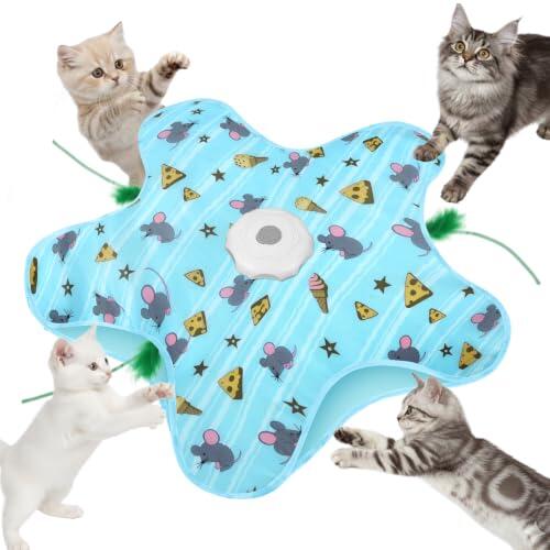 Descubre el juguete definitivo para mantener a tu gato activo y feliz