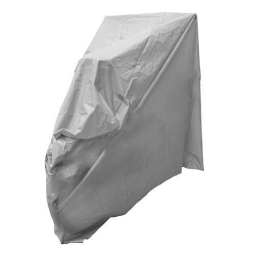 JoyousMall Funda plateada para uso en exteriores, funda impermeable de poliéster para bicicleta, protege contra la lluvia y el sol, se adapta a vehículos eléctricos y motocicletas, 200 x 100 cm