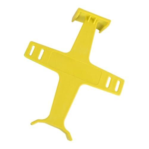 Harilla Soporte horquilla delantera para motocicleta, protección, herramienta transporte profesional, protector horquilla, Amarillo