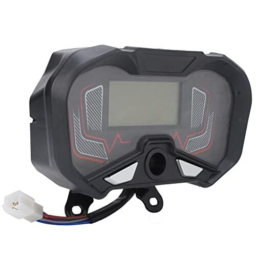 aqxreight Velocímetro para Triciclo Eléctrico de Motocicleta, 48, 60V, Pantalla Lcd, Indicador de para Tablero, Pieza OEM de Repuesto