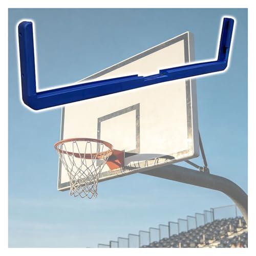 Tira de protección contra impactos, resistente a la intemperie, para tablero de baloncesto de 180 cm, entrada y canchas comunitarias, instalación segura