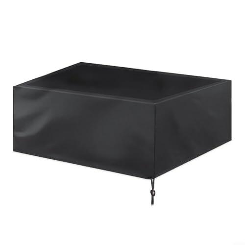 Marchfunny Cubierta de mesa de billar Oxford 210D construida para mesas de billar al aire libre de 8 pies y 9 pies con defensa UV chapada en plata y construcción reforzada de doble costura (287 x 155