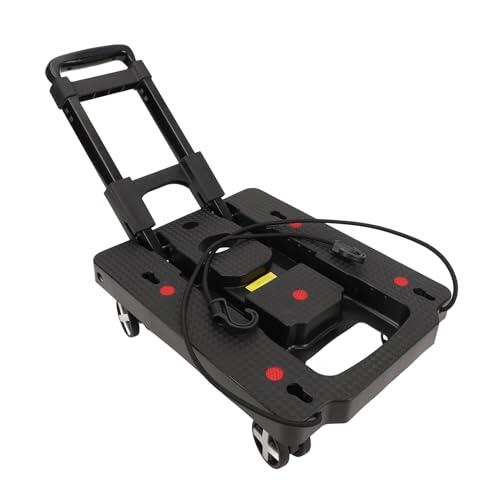 CHICIRIS Carretilla de Mano Plegable, Carrito Utilitario Portátil Ligero para Compras, Viajes, Aleación de Aluminio, 1 X