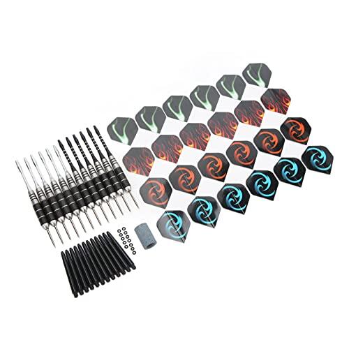 Yinhing Juego Profesional de 12 Piezas con Punta de Acero Inoxidable para Principiantes, Profesionales, Varillas de Aluminio, Construcción de Peso de 22g