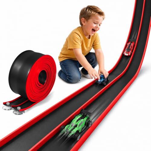 Velocidad sin límites: Descubre la pista de carreras flexible Hot Bee