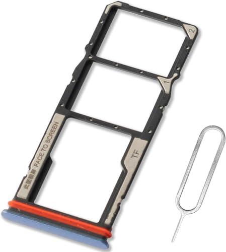 ExtKry Bandeja SIM para Xiaomi Redmi 15C 4G/5G /Xiaomi Poco C85 4G,Azul