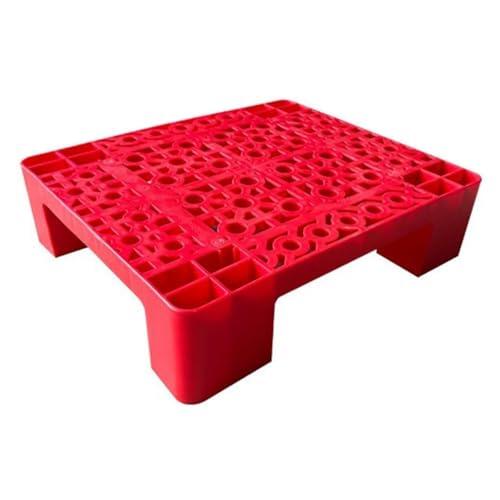 Paleta de polietileno de alta densidad resistente, impermeable, ligera, apilable, a prueba de humedad, para almacenamiento de almacén