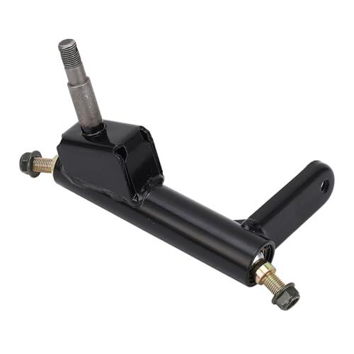 Keenso Nudillo de Dirección Delantera, Reemplazo de Eje de Metal Go Kart para CK196-T KT196 Incluye Rótulas para Suspensión Mejorada (Izquierda)