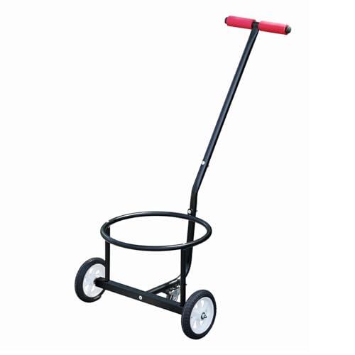Fxzqgnh Carrito Porta Cubos Resistente Carrito Tubular Multifuncional Carro Rodante, Negro Carbono