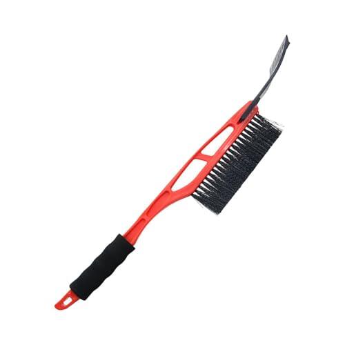 AUYXSSZ Pala de Nieve eficiente con Cepillo de Nailon, Agarre ergonómico, solución Inteligente para Combatir la Nieve intensa y Las heladas, Resistencia a