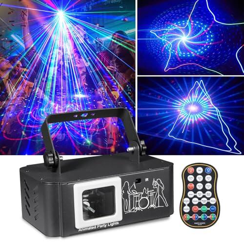 Ilumina tus eventos con el Proyector Láser RGB y efectos profesionales