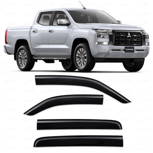 Deflectores de Viento para Mitsubishi L200 Triton Mk10 Accesorios