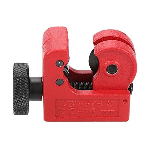 TOPINCN Mini Cortador de Tubos de 3-16 Mm, Cortador de Rodamientos de Bolas de Alta Precisión para Espacios Pequeños, Ideal para Tubos de Cobre y Aluminio, Acero de Aleación, 1 Unidad