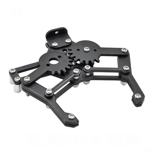 BEAZOOM Pinza mecánica robótica de aleación de aluminio 55-95mm Apertura para rango para proyectos de brazo robot DIY fácil de instalar blanco (negro)