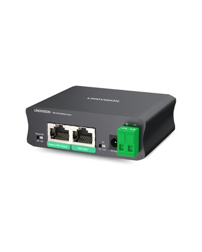 Maximiza la eficiencia de tu red con el separador PoE Industrial Gigabit de LINOVISION