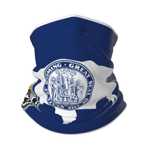 Braga De Cuello Bandera De Wyoming 8 Braga Cuello Pasamontañas Bufanda Deportiva Elástico Deporte Bragas De Cabeza para Pesca Ciclismo Cámping 25X50 Cm