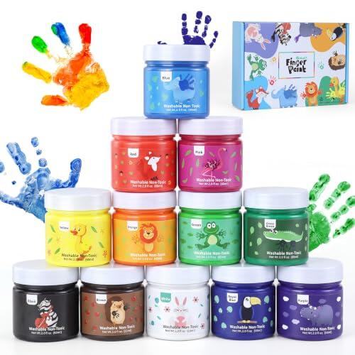 Desata la Creatividad de tus Hijos de Forma Segura con la Pintura de Dedos Taricor