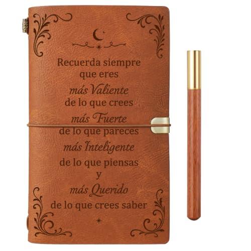 Cuaderno de Cuero Buioata: Un Regalo Funcional y Motivacional