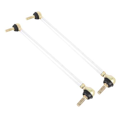 Topiky Kit de Barra de Dirección con Extremos, Repuesto de Acero de Aleación para Predator 500 2003-2006, Estabilidad de Conducción Mejorada, Goma Protectora contra el Polvo