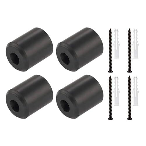 Soporte De Pared para Snowboard – Estante Vertical De Agarre Fuerte | Soporte De Almacenamiento para Tablas De Esquí con Protección De Goma De 4 Piezas | Soport De Pared Interior para Encuader