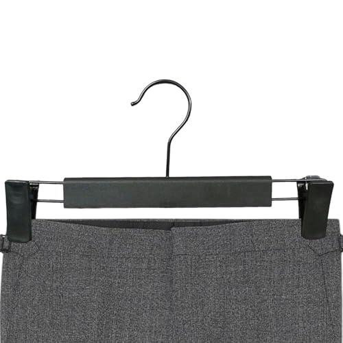 Slacks Trousers Hanging Racks - Closet Storage Space Saving Clothing Organisers, Rotatable Heavy Duty Metal Top Pegs, Alterable Broad Profile Reinforced Polymer Body | Coil Pinch Denim Towel Pins