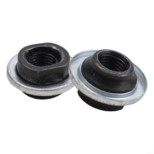 Besttoolifes Conos de eje de bicicleta con protectores de buje, juegos de engranajes de eje delantero de 5/16 pulgadas y 3/8 pulgadas, conos negros con cubiertas plateadas para mantenimiento y