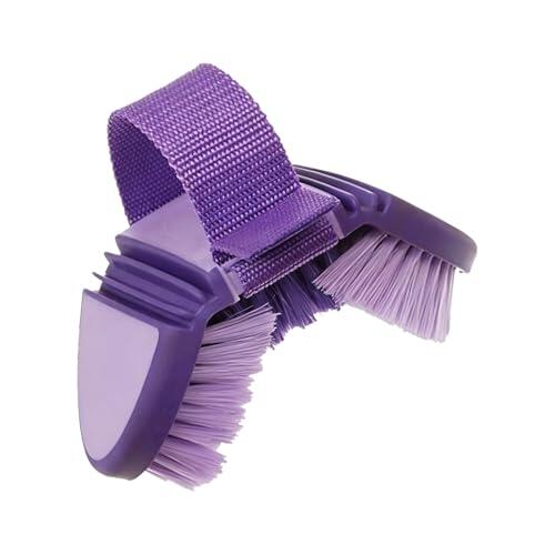 Kaeltsyn Cepillo de Limpieza ergonómico para Caballos con diseño Flexible, Cepillo para Cuidado de Caballos, Herramienta de Limpieza para Suministros de Aseo para baño